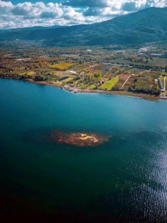 Sapanca Gölü’nde su çekildi